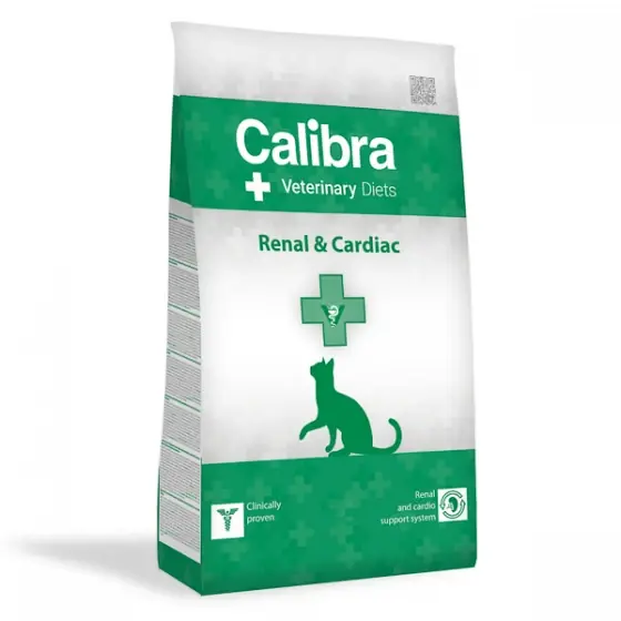 Calibra VD Cat Renal & Cardiac 2 kg NEW Ultima șansă