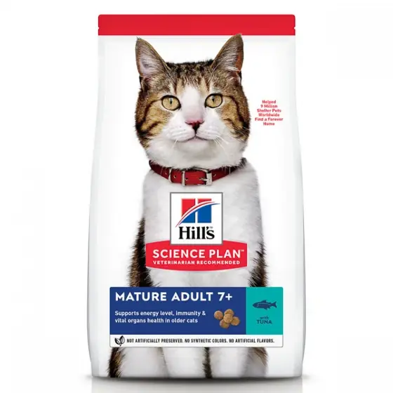 Hill's SP Feline Mature Tuna 1.5 kg Chilipir