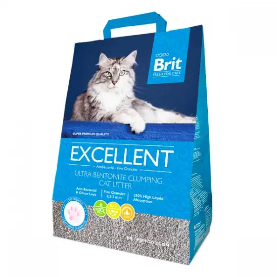 Brit nisip ultra clumping 10 kg Retur ușor