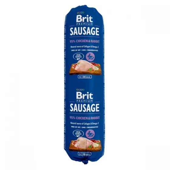 Salam Brit cu Pui si Iepure 800 g Bestseller