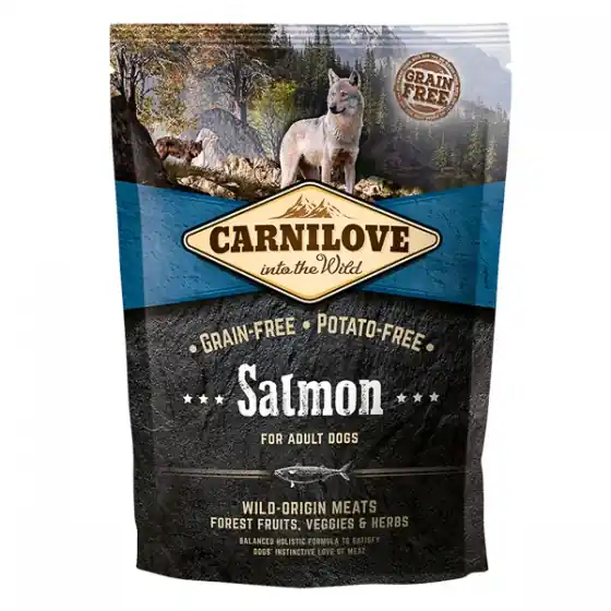Carnilove Salmon Adult Dog 1.5 kg Preț promoțional