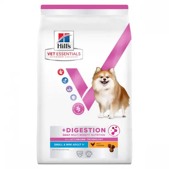 Lichidare de stoc Hill's VE Canine Adult Digestion ActivBiome+ Small & Mini 2 kg