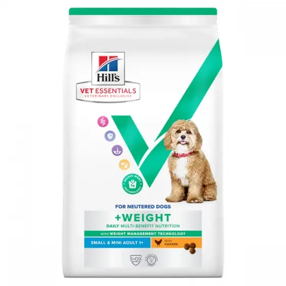 Ofertă limitată Hill's VE Canine Adult Weight & Neutered Small & Mini Chicken 6 kg