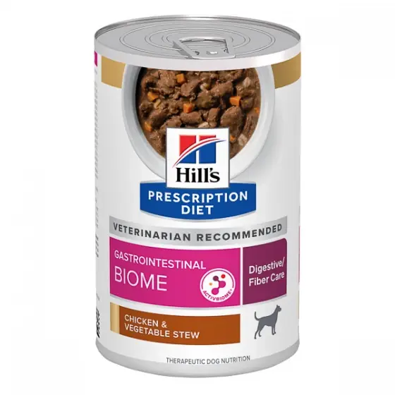 Retur gratuit Hill's PD Canine GI Biome Chicken & Vegetables Stew 354 g
