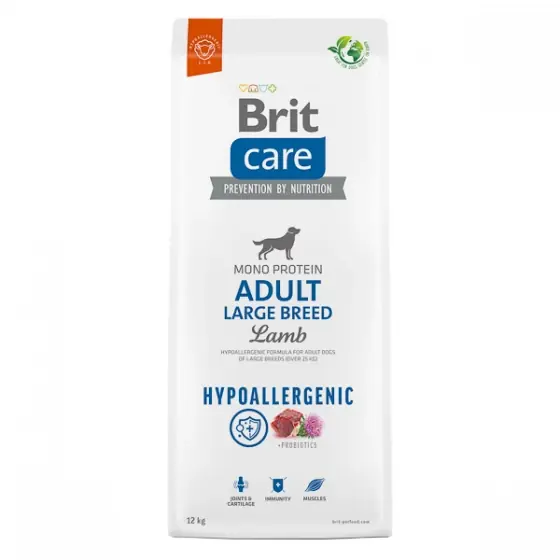 Doar azi Brit Care Dog Hypoallergenic Adult Large Breed 12 kg
