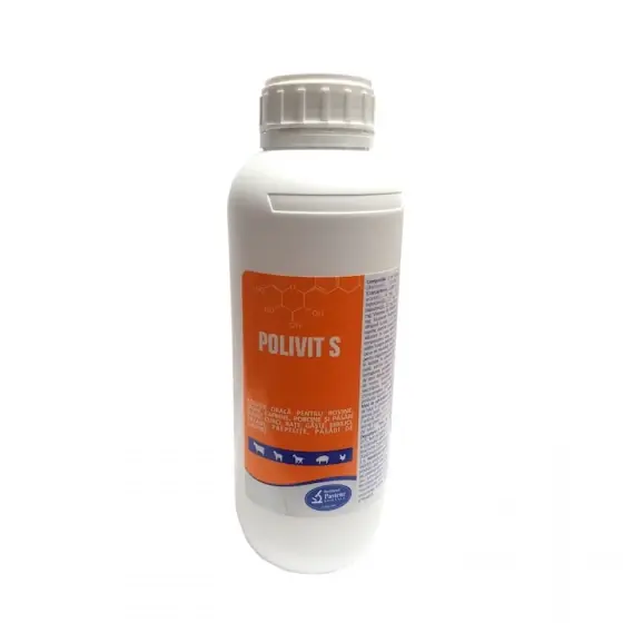 Complex de vitamine pentru animale, Polivit S, 1 l Retur ușor
