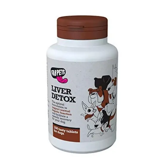 Fab Pets Hips Liver Detox, 150 tablete Preț promoțional