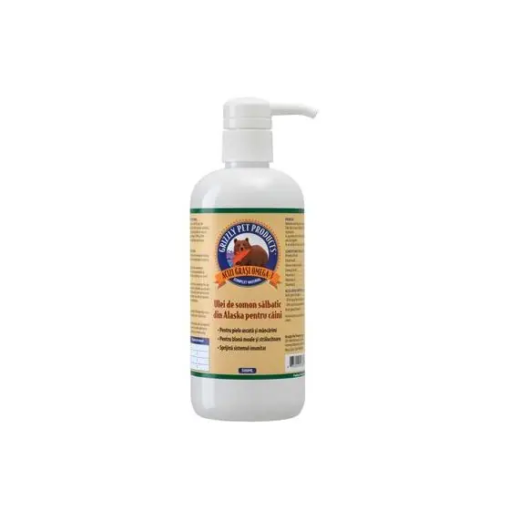 Ulei de somon Grizzly, 500ml Comandă acum
