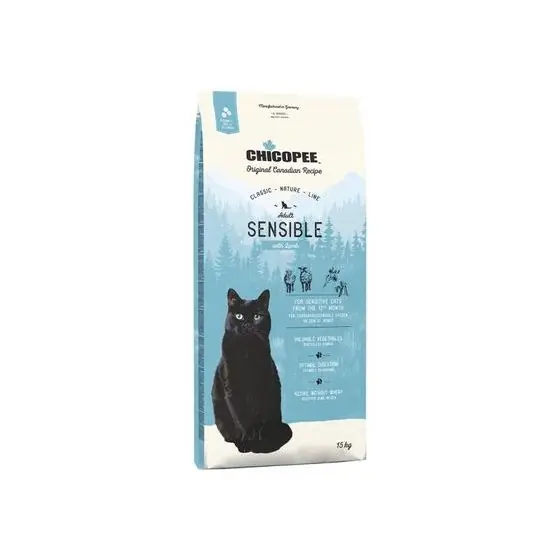 Hrana uscata pentru pisici Chicopee Cat CNL Adult Sensible Lamb 15 kg Reduceri