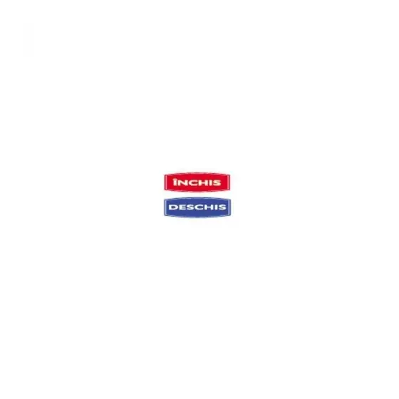 Indicator Închis/Deschis, 10cmx30cm, PVC Preț redus