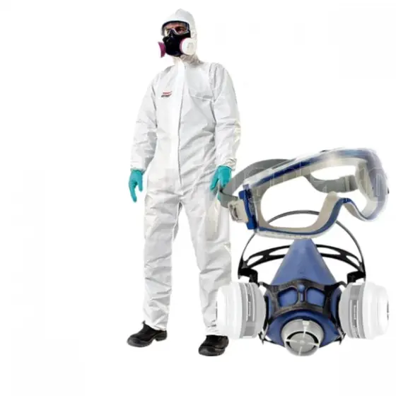 Plată securizată Kit Honeywell VALUAIR Plus - Semimasca Honeywell Valuair + 1 set de filtre ABEK + 1 Combinezon MUTEX marimea L(50-52) + 1 Ochelari MAXX Pro