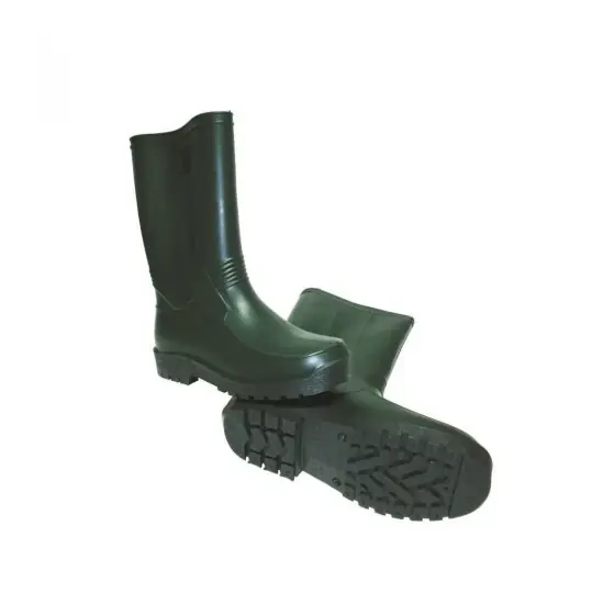 Cizme PVC apă-noroi, verde, 39/40 Expediere rapidă