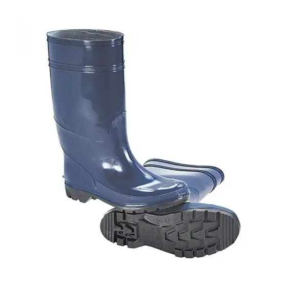 Cizme PVC apă-noroi, albastru, 36/37 Cumpărături sigure