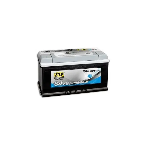 Baterie auto 100Ah ZAP Silver Premium, 353x175x190, 900A, 12V Cel mai bun preț
