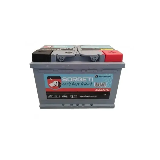 Livrare rapidă Baterie auto 95Ah Sorgeti Argento, Exmet metal Ca-Ca, 353x175x175, 820A, 12V