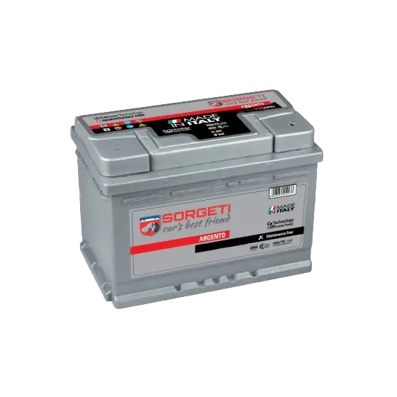 Ofertă specială Baterie auto 78Ah Sorgeti Argento, Punching System – Power Inside, 278x175x190, 720A, 12V