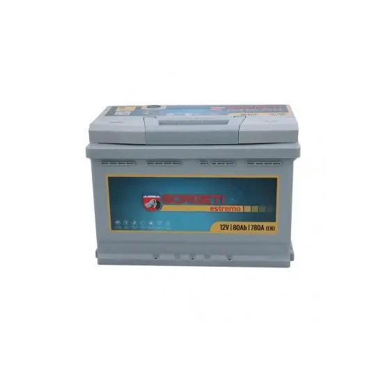 Ultima șansă Baterie auto 80Ah Sorgeti Estremo, 278x175x190, 780A, 12V