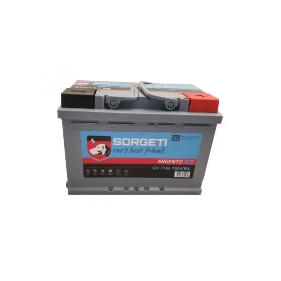Baterie auto 77Ah Sorgeti Argento EFB Start-Stop, 278x175x190, 750A, 12V Super ofertă