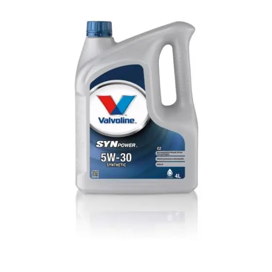 Ulei motor Valvoline SYNPOWER C2 5W30 4L Ofertă exclusivă