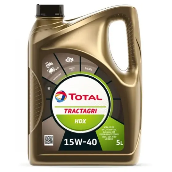 Ulei motor Total TRACTAGRI HDX 15W40 5L Lichidare de stoc