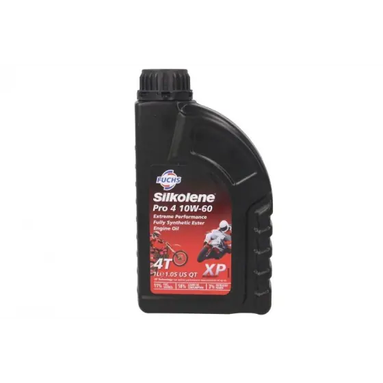 Comandă acum Ulei motor 4 timpi Silkolene PRO 4 10W60 - XP 1L
