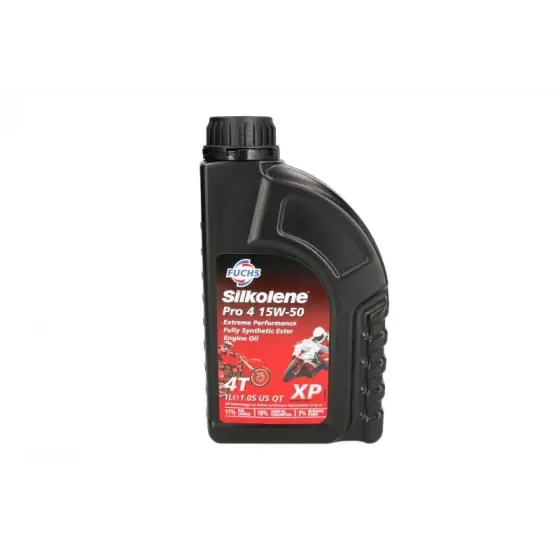 Ulei motor 4 timpi Silkolene PRO 4 15W50 - XP 1L Preț mic