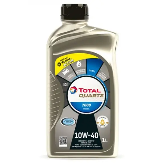 Expediere rapidă Ulei motor Total QUARTZ 7000 DIESEL 1L