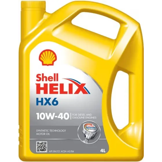 Ulei motor Shell HELIX HX6 10W40 4L Noutate