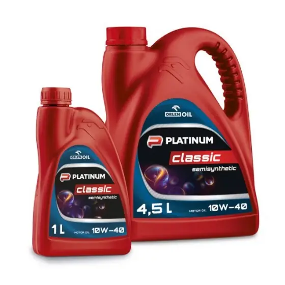 Reducere specială Ulei motor Orlen PLATINUM CL.10W40 4,5+1