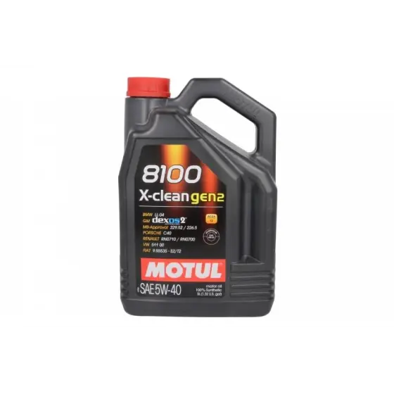 Ulei motor Motul 8100 X-CLEAN GEN2 5W40 5L Bestseller