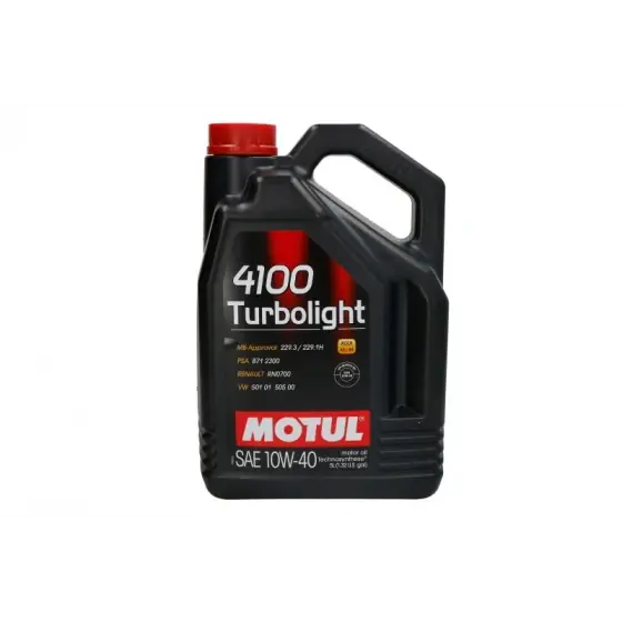 Cel mai bun preț Ulei motor Motul 4100 TURBOLIGHT 10W40 5L