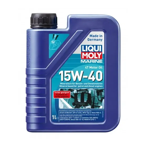 Ulei motor 4 timpi Liqui Moly LIM25016 4T 15W40 5L Cumpărături sigure