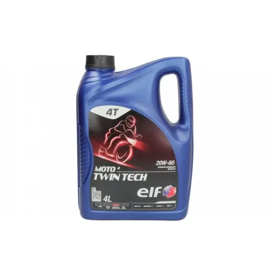 Ulei motor 4 timpi Elf MOTO 4 TWIN TECH 20W60 4L Ofertă de sezon