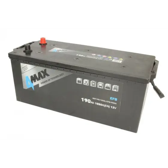 Acumulator Pornire 4MAX 12V BAT190/1050L/EFB/4MAX Retur ușor