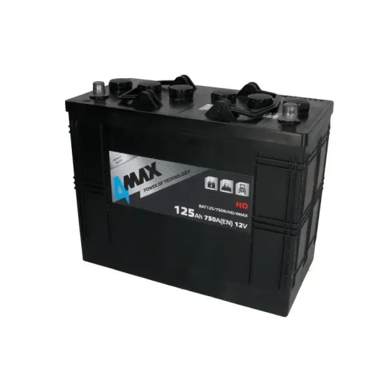 Acumulator Pornire 4MAX 12V BAT125/750R/HD/4MAX Cel mai vândut