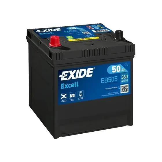 Livrare rapidă Acumulator Pornire EXIDE 12V EB505