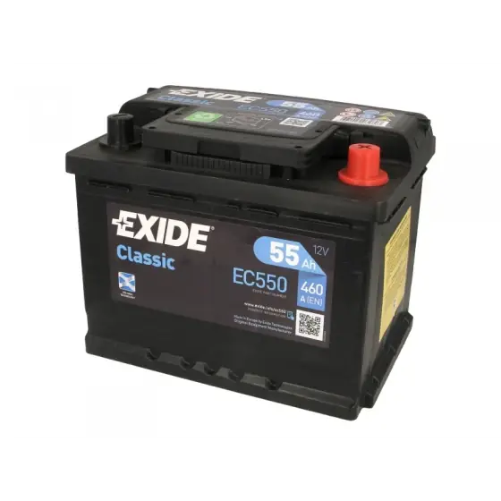 Acumulator Pornire EXIDE 12V EC550 Ultima șansă