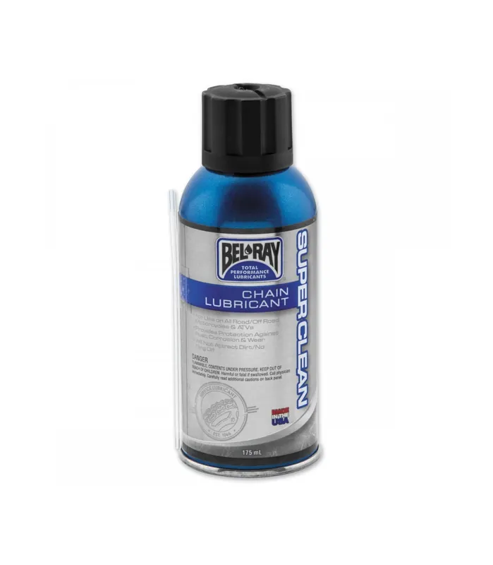 Livrare expres Spray Pentru Lubrifiat Lantul Bel-Ray SUPERCLEAN LUBRIFICANT PENTRU LANȚ - Spray 175ml