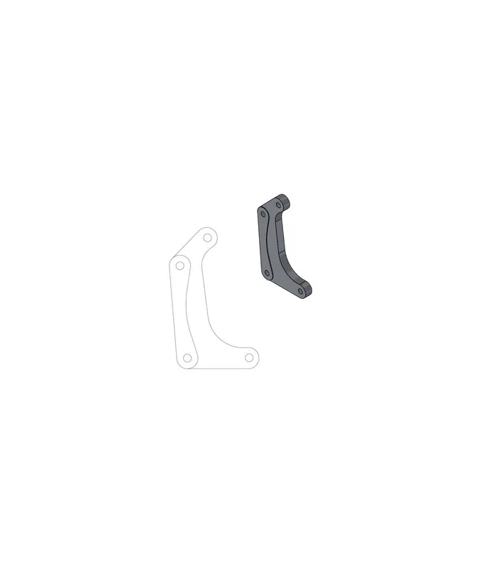 Adaptor Disc Suport Supermoto Racing Negru Cumpărături sigure
