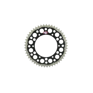 Pinion spate Twinring negru Chilipir