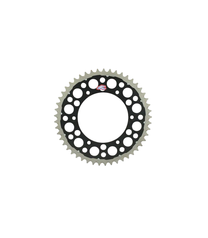 Pinion spate Twinring negru Chilipir