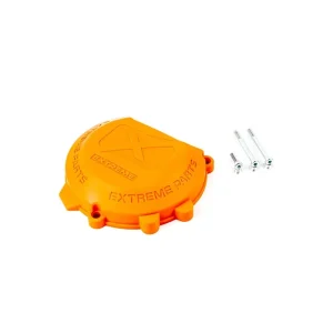 Retur ușor Kit protecție capac ambreiaj pentru KTM 250, 300 EXC, model 2017-2023, 2 timpi - portocaliu