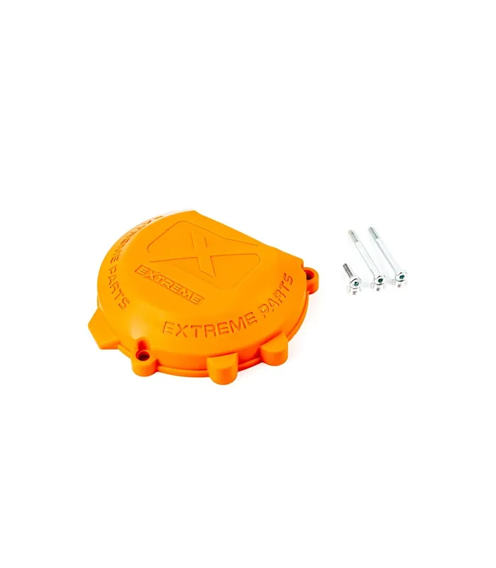 Retur ușor Kit protecție capac ambreiaj pentru KTM 250, 300 EXC, model 2017-2023, 2 timpi - portocaliu
