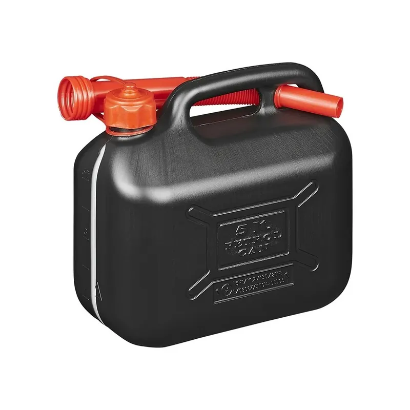 Cană de combustibil din plastic negru de 5 litri Ieftin