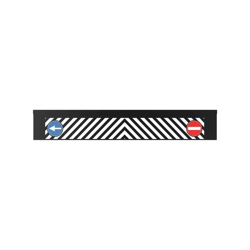 Apărătoare de noroi din PVC 2400x360mm ORDONANȚĂ / INTERDICȚIE DOMAR Discount