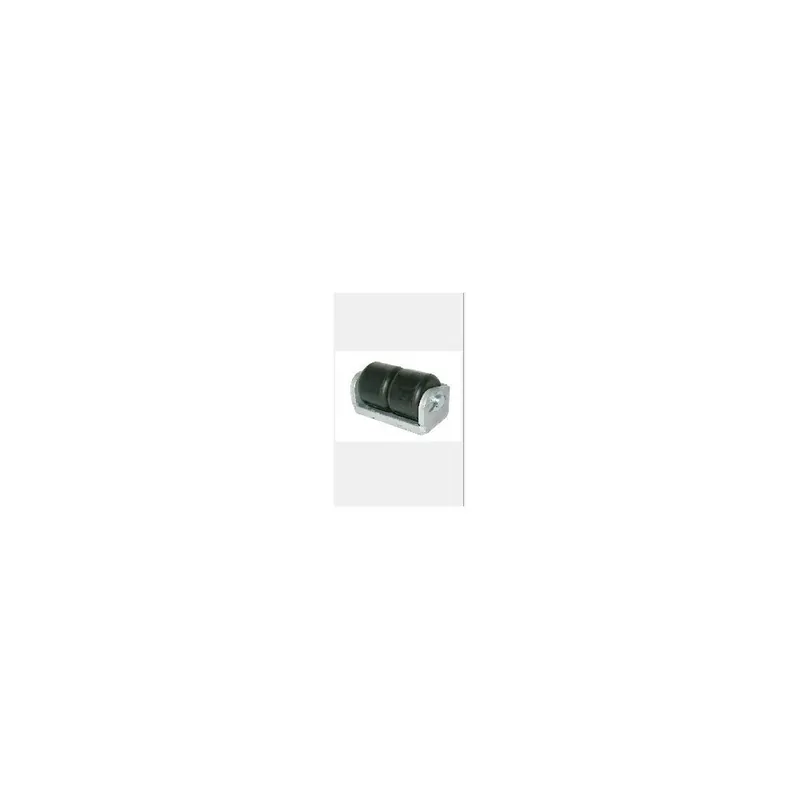 Ofertă limitată BARĂ DE PROTECȚIE DIN OȚEL-CAUCIUC CU 2 ROLE FI 100 MM L 200 MM ZN GALVANIZATĂ