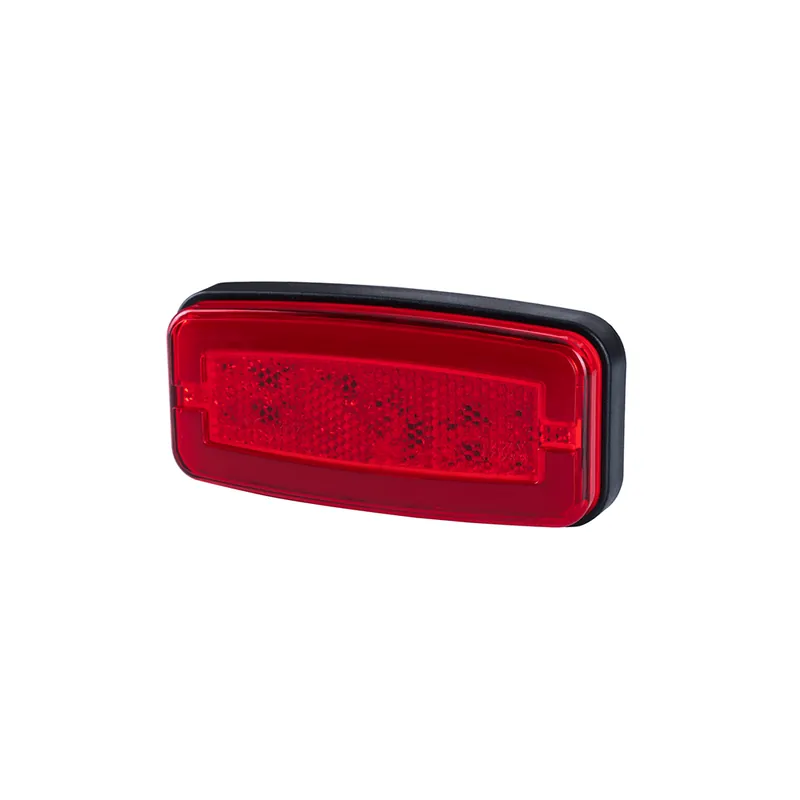 Ultima șansă Lampă de marker LED roșie Horpol, cablu 12/24V 0,5m