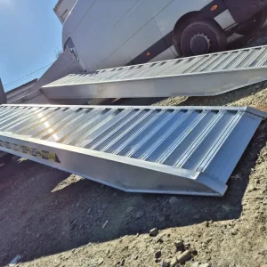 Popular Rampe de încărcare/descarcare aluminiu 5000 x 562 mm, 5350 kg