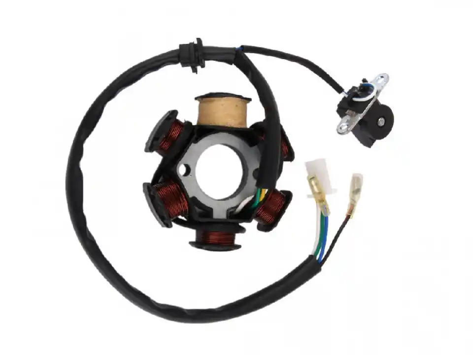 Stator GY6 125-150cc (6 bobine+senzor scanteie) Ieftin