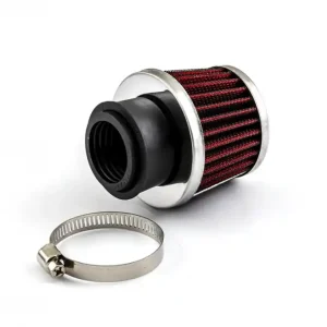 Calitate înaltă Filtru aer sport Ø28/35mm, crom -conic